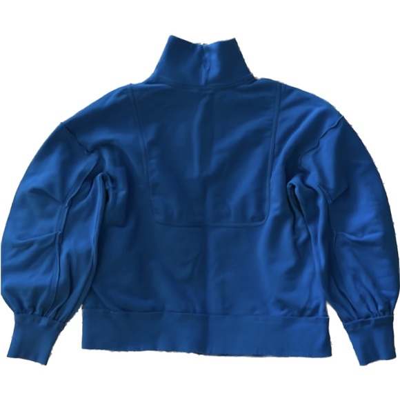 Free People Movement Adeline Pullover Sweatshirt Blue Size XS - Picture 2 of 10